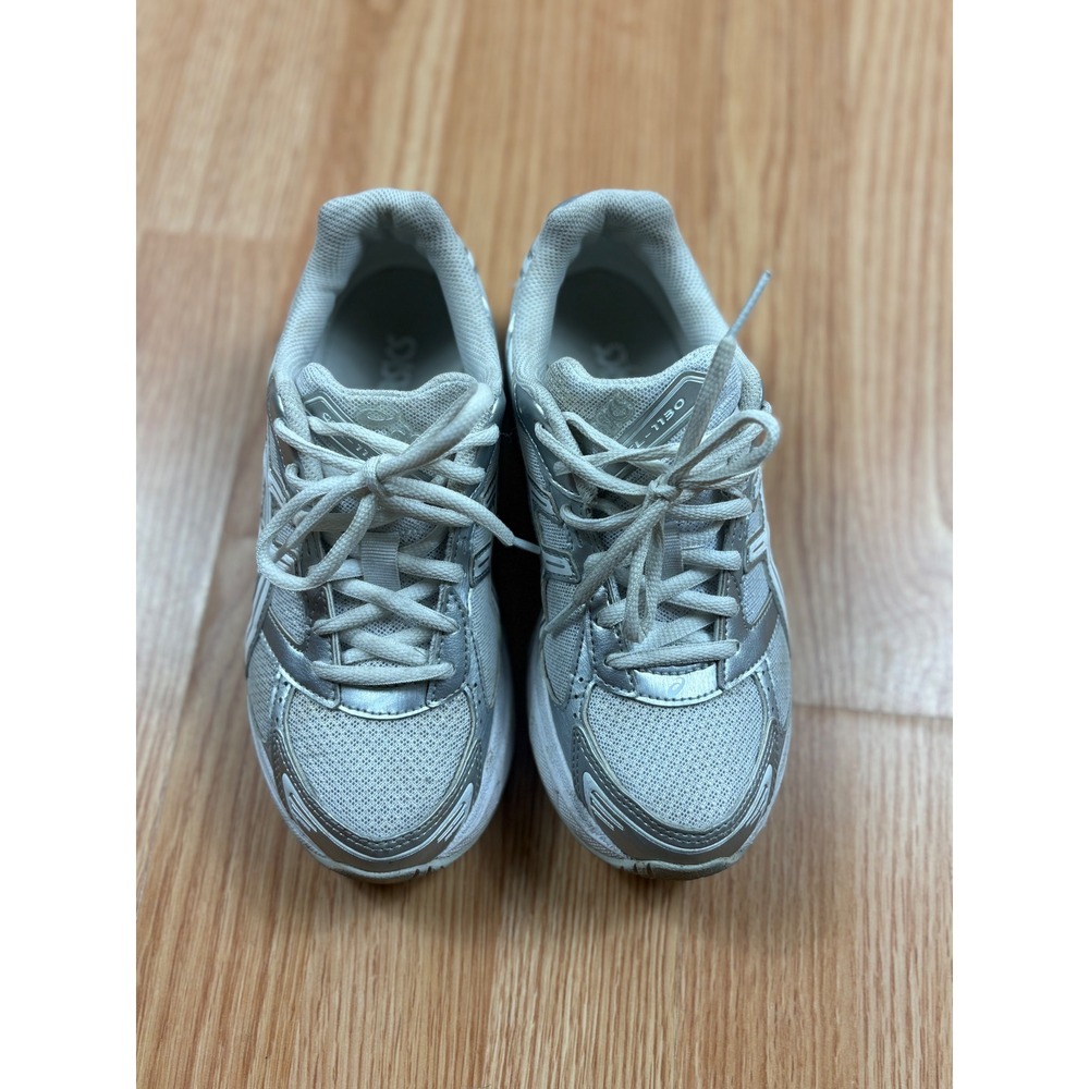 Asics Gel-1130 White Pure Silver Running Shoes 1202A526 Womens Size 6